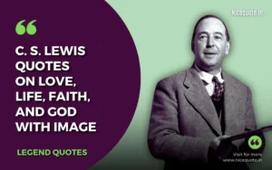 CS Lewis quote